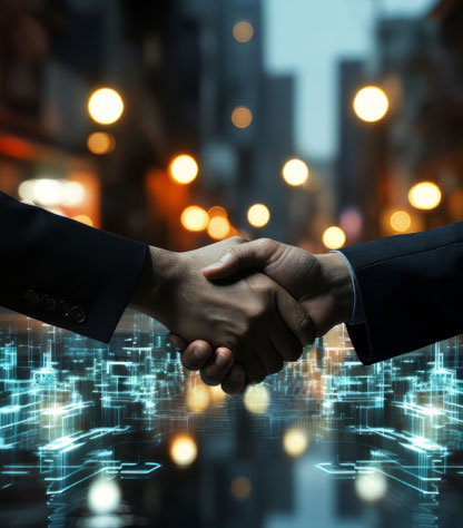 Business collaboration and AI transformation